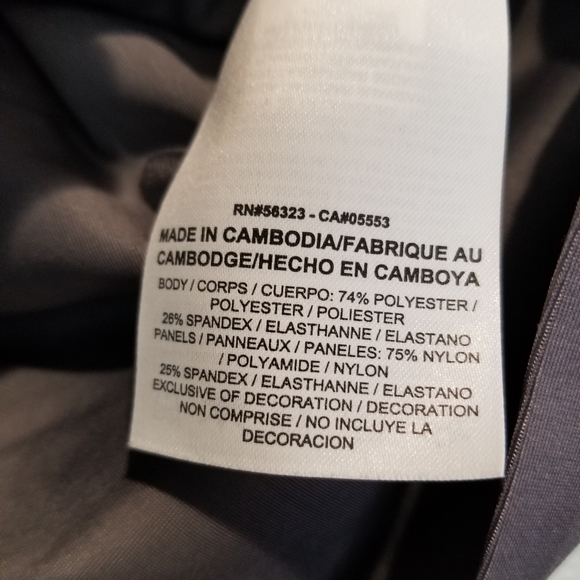 Nike Womens Dry Fit Workout Top Grey XL AJ2773-036 - Picture 6 of 7